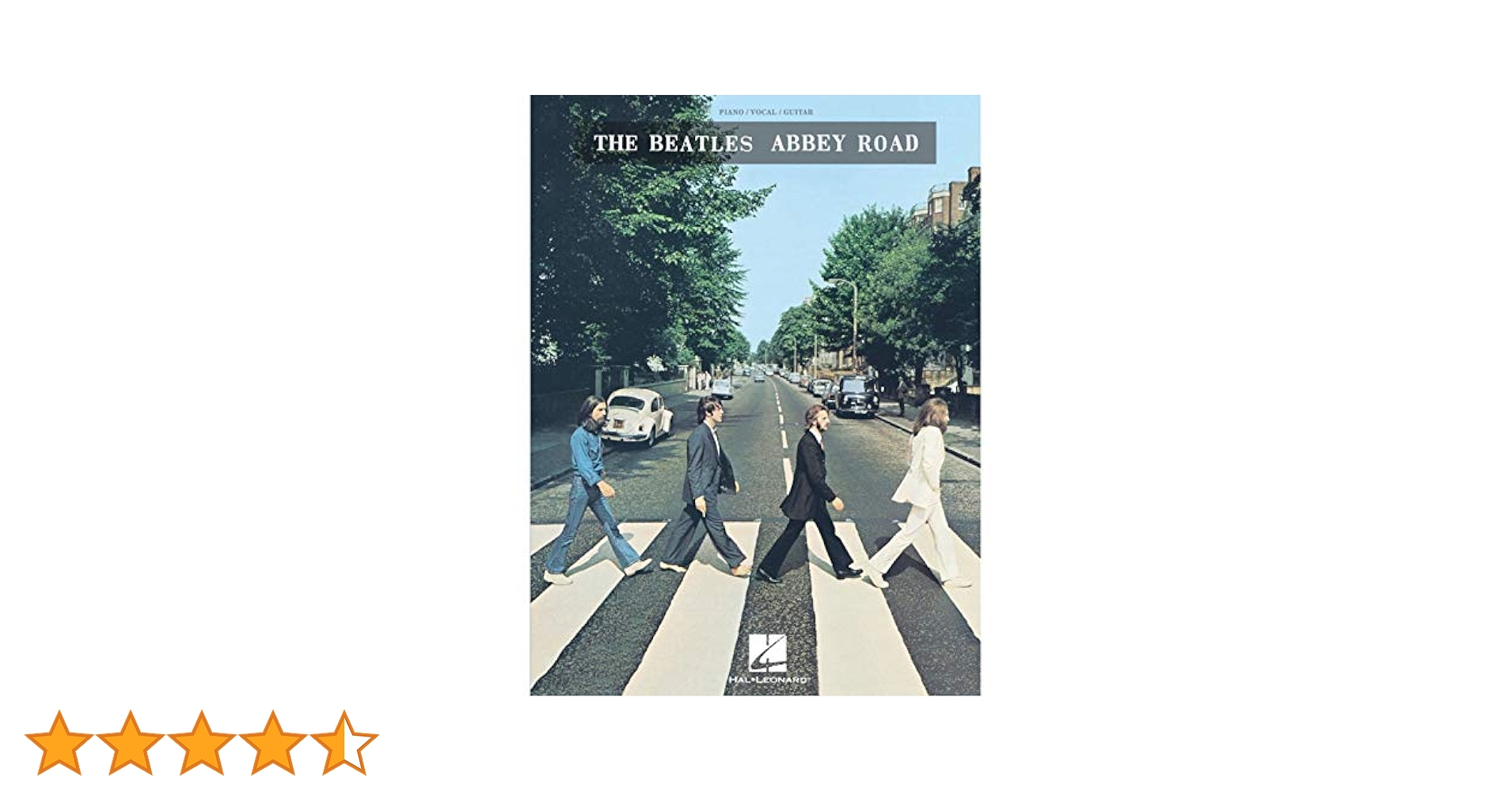 The Beatles - Abbey Road: Piano / Vocal / Guitar : Beatles